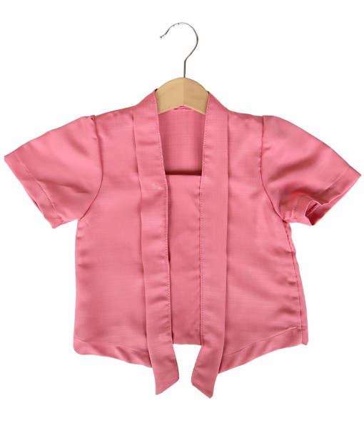 Classic Kutubaru Kebaya + Batik Skirt - Pink