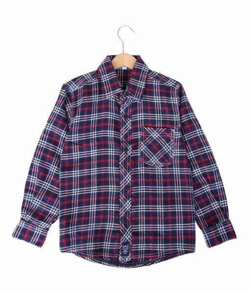 Longsleeve Flanel - White Red