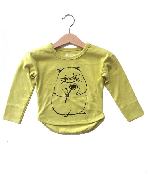 Longsleeve Lime Hamster