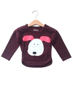 Longsleeve Purple Puppy