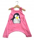 Overall Pink Penguin