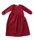 Aisha gamis - maroon