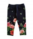 Legging - Navy Flower