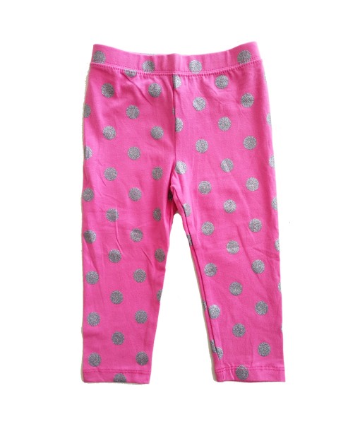 Legging - Pink Dot Silver