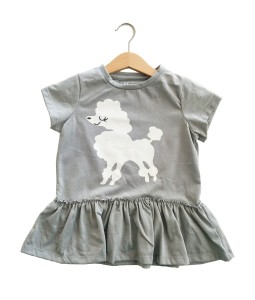Tee - Grey Dog Pudel