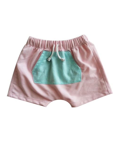0102-1691B MINIMO Mimo Short Pocket Pants - Pink Soft