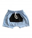 0102-1691D MINIMO Mimo Short Pocket Pants - Blue