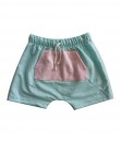 0102-1691F MINIMO Mimo Short Pocket Pants - Blue sky