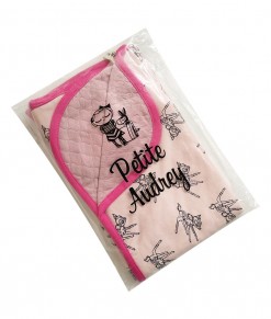 0403-15H Petite Audrey Blanket - Pink rusa