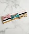 Newborn Must Have Bow - Linen