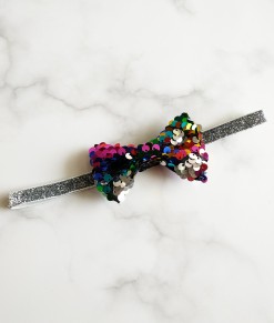 Sassy Bow Small - Silver