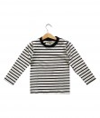 0101-1539A Nutsup Longsleeve shirt - Black StripeE KICAU KECIL STRIPE