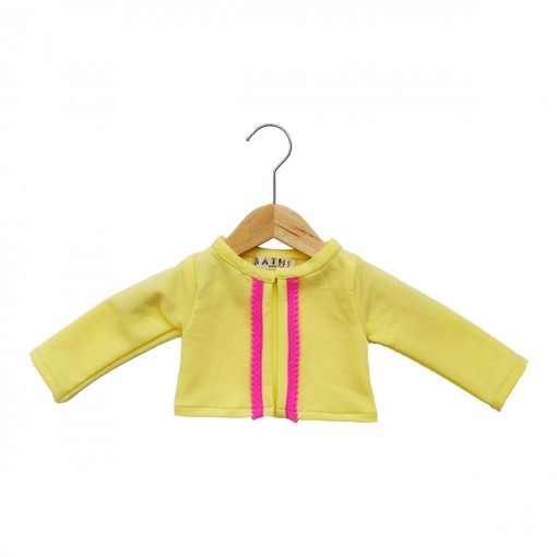 Cardigan-Yellow