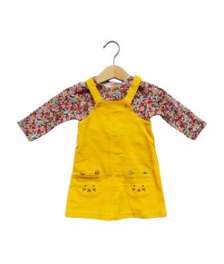 Flower Yellow Overall
