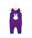 Overall-Purple Bunny
