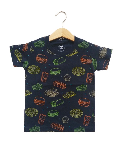 PopKidswear - Neon Foodie Tshirt