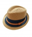 Bowler color hat - Brown