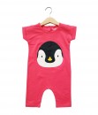 Mimo Playsuit - Pink Penguin