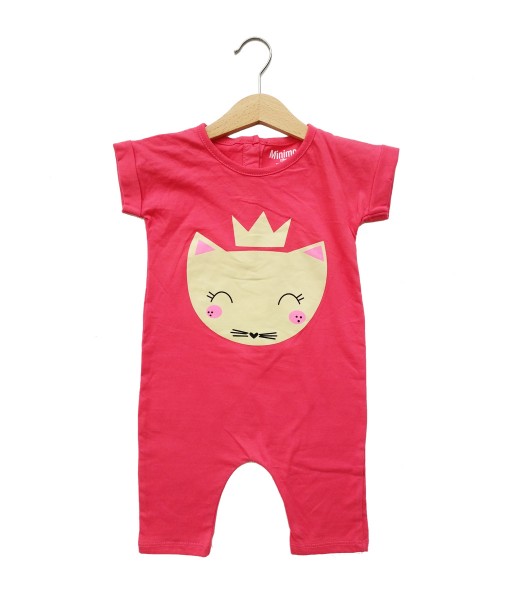 Mimo Playsuit - Pink Queen cat