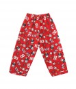 I am cotton pajamas bear sport red-2