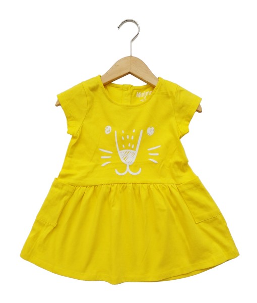 Mimo Dress - Yellow lion