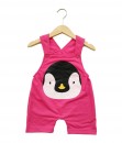Mimo Short Overall - Pink Penguin