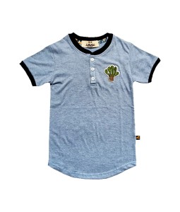 Little Azta Tee - Button Cactus Patch