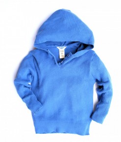 Hellomici - Knitwear cappa - blue2