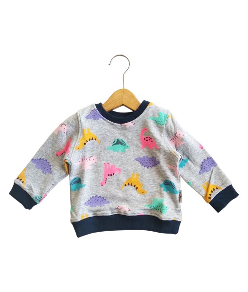 I Am Cotton - Sweater Terry Baby Dino