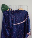 Lovebird Mukena - Navy Cherry