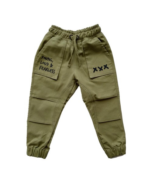 Little Jack - Keanu dusty green - pants