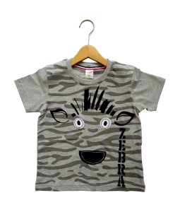 Welborn Tee - Grey Zebra