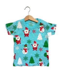 Popkids Tee - Joyful santa kids