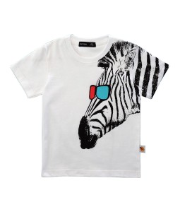 Tofftop Tee - Zebra